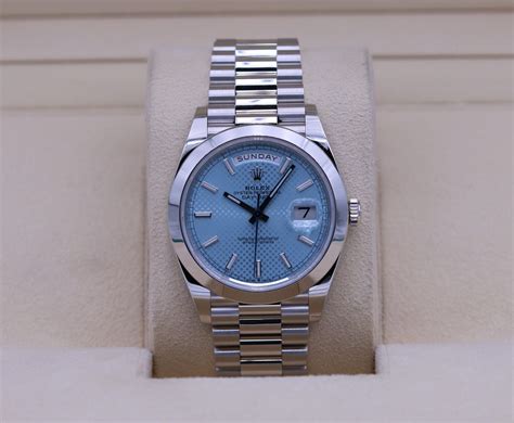 rolex replica blue diagonal motif|rolex platinum price.